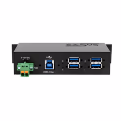 EXSYS EX-1185HMVS-2 hub di interfaccia USB 3.2 Gen 1 (3.1 Gen 1) Type-B 5000 Mbit/s Nero - Vista aggiuntiva 4
