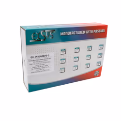 EXSYS EX-1185HMVS-2 hub di interfaccia USB 3.2 Gen 1 (3.1 Gen 1) Type-B 5000 Mbit/s Nero - Vista aggiuntiva 5