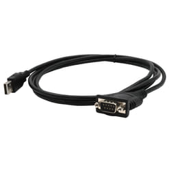 EXSYS EX-13002 cavo seriale Nero 1,8 m USB tipo A RS-232