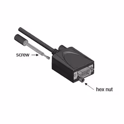 EXSYS EX-1311-2-5V cavo seriale Nero 1,8 m USB tipo A RS-232 - Vista aggiuntiva 4
