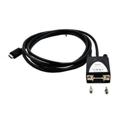 EXSYS EX-2311-2F cavo seriale Nero 1,8 m DB-9