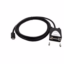 EXSYS EX-2311-2, Nero, 1,8 m, DB-9, Maschio, Maschio, RoHS