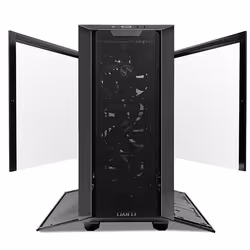 Lian Li LANCOOL III Midi Tower Nero, Trasparente - Vista aggiuntiva 4