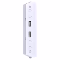 Lian Li LAN216-1, USB pin header (19 pin), USB 3.0, Bianco, Plastica, 0,82 m, 147,8 mm