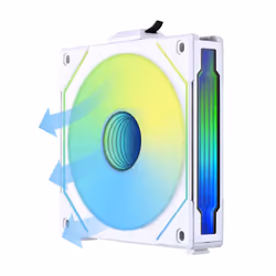 Lian Li UF-RSLIN120-1W sistema di raffreddamento per computer Case per computer Ventilatore 12 cm Bianco 1 pz - Vista aggiuntiva 5
