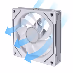 Lian Li UF-RSLIN120-1W sistema di raffreddamento per computer Case per computer Ventilatore 12 cm Bianco 1 pz - Vista aggiuntiva 6