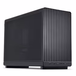 Lian Li PC-A3X, Micro Tower, PC, Nero, micro ATX, Micro-ITX, Acciaio, 16,5 cm