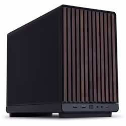 Lian Li A3-mATX, Micro Tower, PC, Nero, Legno, micro ATX, Micro-ITX, Acciaio, 16,5 cm