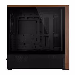 Lian Li Lancool LAN217X computer case Midi Tower Nero, Legno - Vista aggiuntiva 5