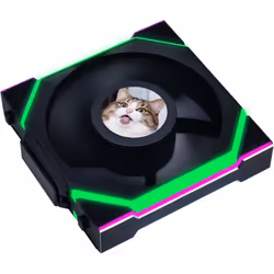 Lian Li UNI FAN SL Wireless LCD 120 Reverse Blade Case per computer Ventilatore 12 cm Nero 3 pz - Vista aggiuntiva 4