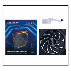Lian Li Uni Fan TL Case per computer, Processore Ventilatore 14 cm Nero 1 pz - Vista aggiuntiva 4