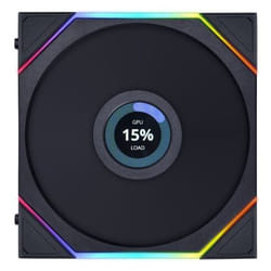 Lian Li Uni Fan TL LCD Case per computer, Processore Ventilatore 14 cm Nero 1 pz