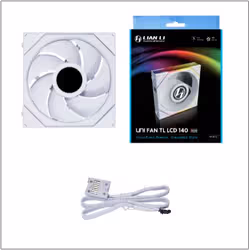 Lian Li Uni Fan TL LCD Case per computer, Processore Ventilatore 14 cm Bianco 1 pz - Vista aggiuntiva 3