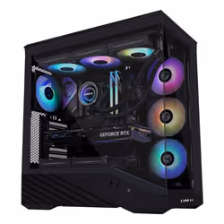 Lian Li Vector V100 Midi Tower Nero, Trasparente - Vista aggiuntiva 6
