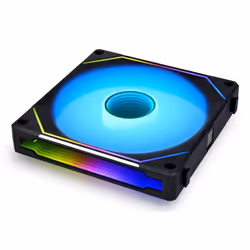 Lian Li Uni Fan 12RSLIN3B sistema di raffreddamento per computer Case per computer Ventilatore 12 cm Nero - Vista aggiuntiva 4