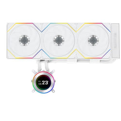 Lian Li GA II Hydroshift II LCD-C 360TL Case per computer Raffreddatore di liquidi tutto in uno 12 cm Bianco 1 pz
