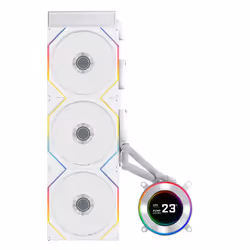 Lian Li GA II Hydroshift II LCD-C 360TL Case per computer Raffreddatore di liquidi tutto in uno 12 cm Bianco 1 pz - Vista aggiuntiva 2