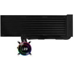 Lian Li GA II Hydroshift II LCD-C 360N Case per computer Dissipatore di calore/Radiatore Nero