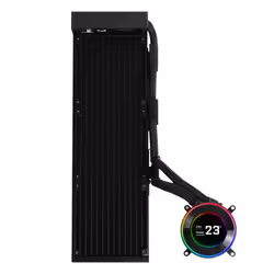 Lian Li GA II Hydroshift II LCD-C 360N Case per computer Dissipatore di calore/Radiatore Nero - Vista aggiuntiva 2