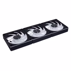 Lian Li 12CL1W3B sistema di raffreddamento per computer Case per computer Ventilatore 12 cm Nero - Vista aggiuntiva 2