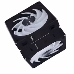Lian Li 12CL1W3B sistema di raffreddamento per computer Case per computer Ventilatore 12 cm Nero - Vista aggiuntiva 8