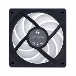 Lian Li 12RCL1W3B sistema di raffreddamento per computer Case per computer Ventilatore 12 cm Nero - Vista aggiuntiva 3