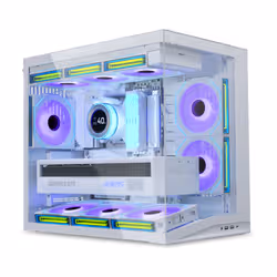 Lian Li 011 Dynamic Mini O11 DYNAMIC MINI V2 Mini Tower Bianco - Vista aggiuntiva 2