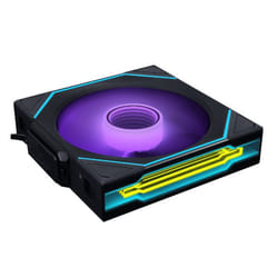 Lian Li Uni Fan 14SLIN1W1B sistema di raffreddamento per computer Case per computer Ventilatore 14 cm Nero 1 pz