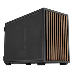 Lian Li B4-mATX Wood Mini Tower Nero, Legno