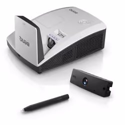 BenQ MH856UST+ videoproiettore Proiettore a raggio ultra corto 3500 ANSI lumen DLP 1080p (1920x1080) Compatibilità 3D Nero, Bianco - Vista aggiuntiva 7