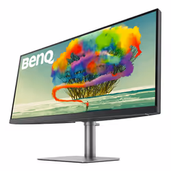 BenQ PD3420Q 34" Quad HD LED Grigio - Vista aggiuntiva 4