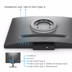BenQ RD280U 28.2" 4K Ultra HD Nero - Vista aggiuntiva 6
