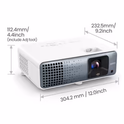 BenQ TK710 videoproiettore Proiettore a raggio standard 3200 ANSI lumen DLP UHD 4K (3840x2160) Compatibilità 3D Nero, Bianco - Vista aggiuntiva 4