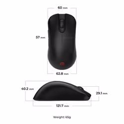 BenQ ZOWIE ZA13-DW mouse Gaming Mano destra RF Wireless 3200 DPI - Vista aggiuntiva 7