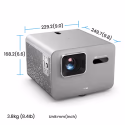 BenQ TK705i Proiettore a raggio standard 3000 ANSI lumen DLP UHD 4K (3840x2160) Grigio - Vista aggiuntiva 3