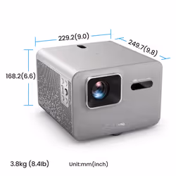 BenQ TK705STi Proiettore a corto raggio 3000 ANSI lumen DLP UHD 4K (3840x2160) Grigio - Vista aggiuntiva 3