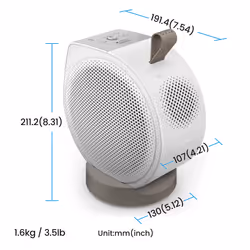 BenQ GV32 500 ANSI lumen DLP 1080p (1920x1080) Bianco - Vista aggiuntiva 5