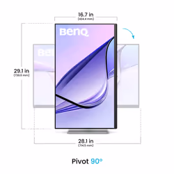 BenQ MA320UP Monitor PC 80 cm (31.5") 3840 x 2160 Pixel 4K Ultra HD Bianco - Vista aggiuntiva 5