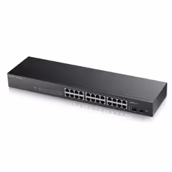 Zyxel GS1900-24, Gestito, L2, Gigabit Ethernet (10/100/1000), Full duplex, Montaggio rack