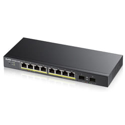 Zyxel GS1900-10HP Gestito L2 Gigabit Ethernet (10/100/1000) Supporto Power over Ethernet (PoE) 1U Nero