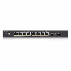 Zyxel GS1900-10HP Gestito L2 Gigabit Ethernet (10/100/1000) Supporto Power over Ethernet (PoE) 1U Nero - Vista aggiuntiva 2