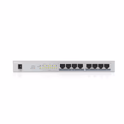Zyxel GS1008HP Non gestito Gigabit Ethernet (10/100/1000) Supporto Power over Ethernet (PoE) Argento - Vista aggiuntiva 3