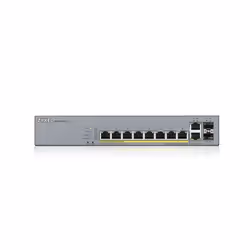 Zyxel GS1350-12HP Gestito L2 Gigabit Ethernet (10/100/1000) Supporto Power over Ethernet (PoE) Grigio - Vista aggiuntiva 2