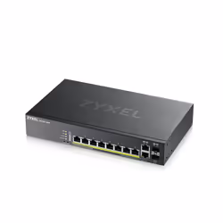 Zyxel GS2220-10HP-EU0101F switch di rete Gestito L2 Gigabit Ethernet (10/100/1000) Supporto Power over Ethernet (PoE) Nero - Vista aggiuntiva 4