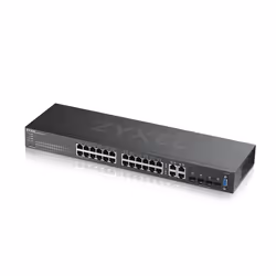 Zyxel GS2220-28-EU0101F switch di rete Gestito L2 Gigabit Ethernet (10/100/1000) Nero - Vista aggiuntiva 4