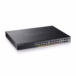 Zyxel XGS2220-30HP Gestito L3 Gigabit Ethernet (10/100/1000) Supporto Power over Ethernet (PoE) Nero - Vista aggiuntiva 4