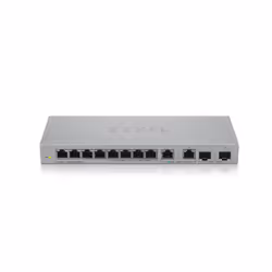 Zyxel XGS1010-12-ZZ0102F switch di rete Non gestito Gigabit Ethernet (10/100/1000) Grigio - Vista aggiuntiva 5