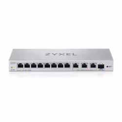 Zyxel XGS1250-12 Gestito L2 10G Ethernet (100/1000/10000) Grigio - Vista aggiuntiva 4