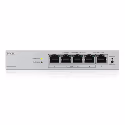 Zyxel GS1200-5HPV3 Gestito L2 Gigabit Ethernet (10/100/1000) Supporto Power over Ethernet (PoE) Desktop Grigio - Vista aggiuntiva 3