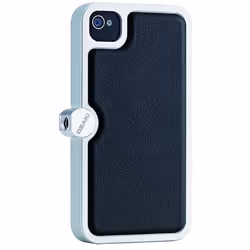 Ozaki OP863BK, Cover, Apple, iPhone 4/4S, Nero, Bianco